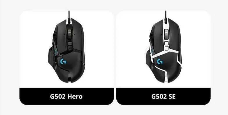 Mouse Logitech Gamer Profissional G502 Hero e G502 Hero SE | Edição Limitada 16000 DPI RGB - Mercado Tudo