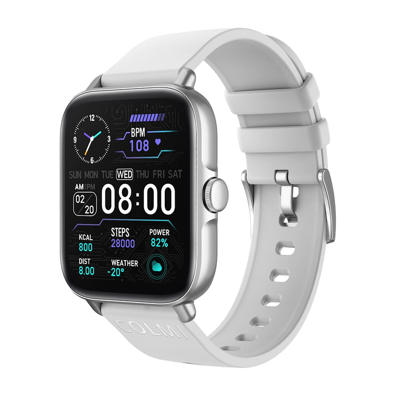 Smartwatch COLMI P28 Plus | Android iOS Phone | IP67 à prova d'água - Mercado Tudo