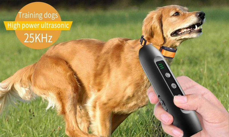 Afastador Ultrassônico de Cães Com Recarga USB Lanterna LED - Mercado Tudo