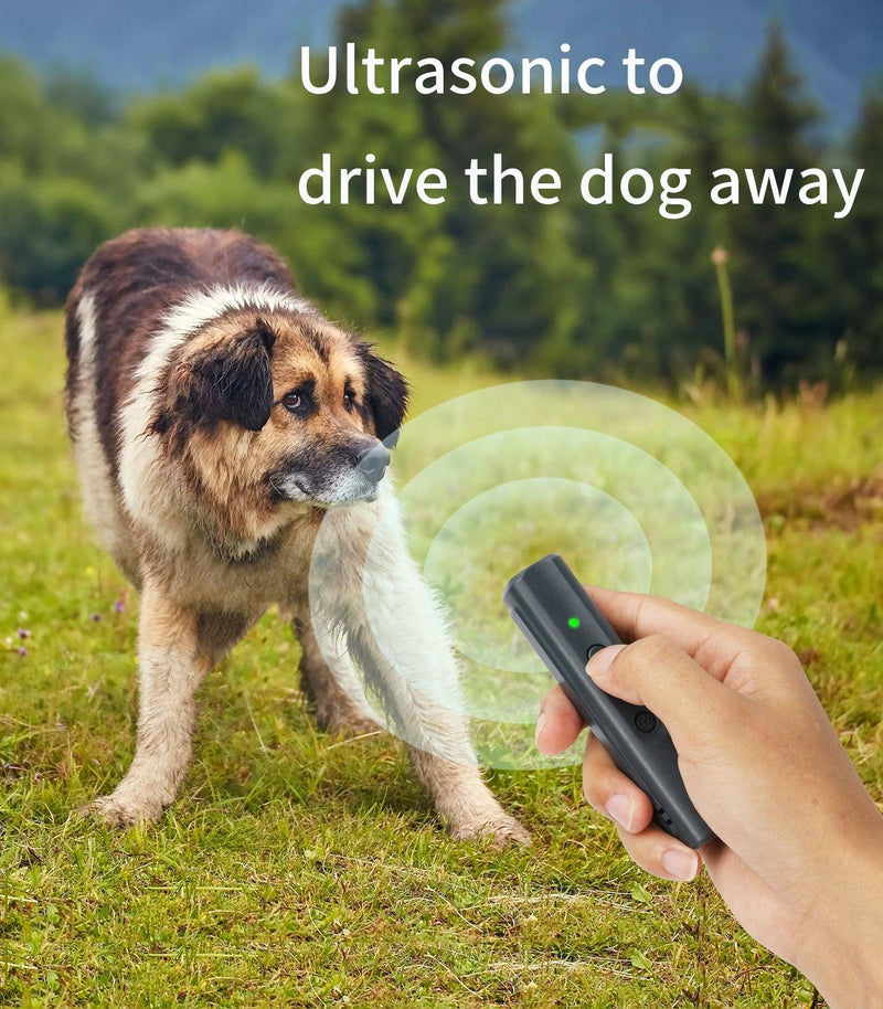 Afastador Ultrassônico de Cães Com Recarga USB Lanterna LED - Mercado Tudo